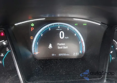 2021 Honda Civic Lx из США, поврежденный, VIN 2HGFC2F69MH538949